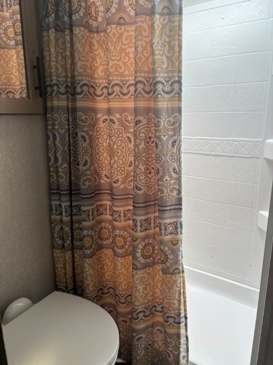 Private bathroom with modern fixtures